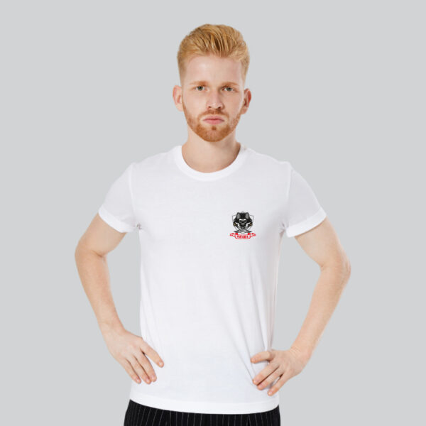 Mens 100% Cotton Printed Round Neck Unique Design Captain Pirate T-shirt - Image 3