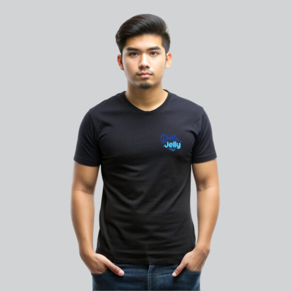 Mens 100% Cotton Printed Round Neck Unique Design Don’t be Jelly T-shirt