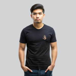 Mens 100% Cotton Printed Round Neck Unique Design Just Add Water and Turtle T-shirt