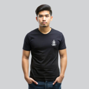 Mens 100% Cotton Printed Round Neck Unique Design The Sailor T-shirt - Image 2