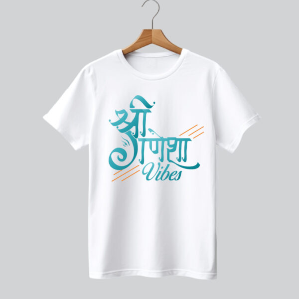 Ganesh graphic customized printed t-shirt