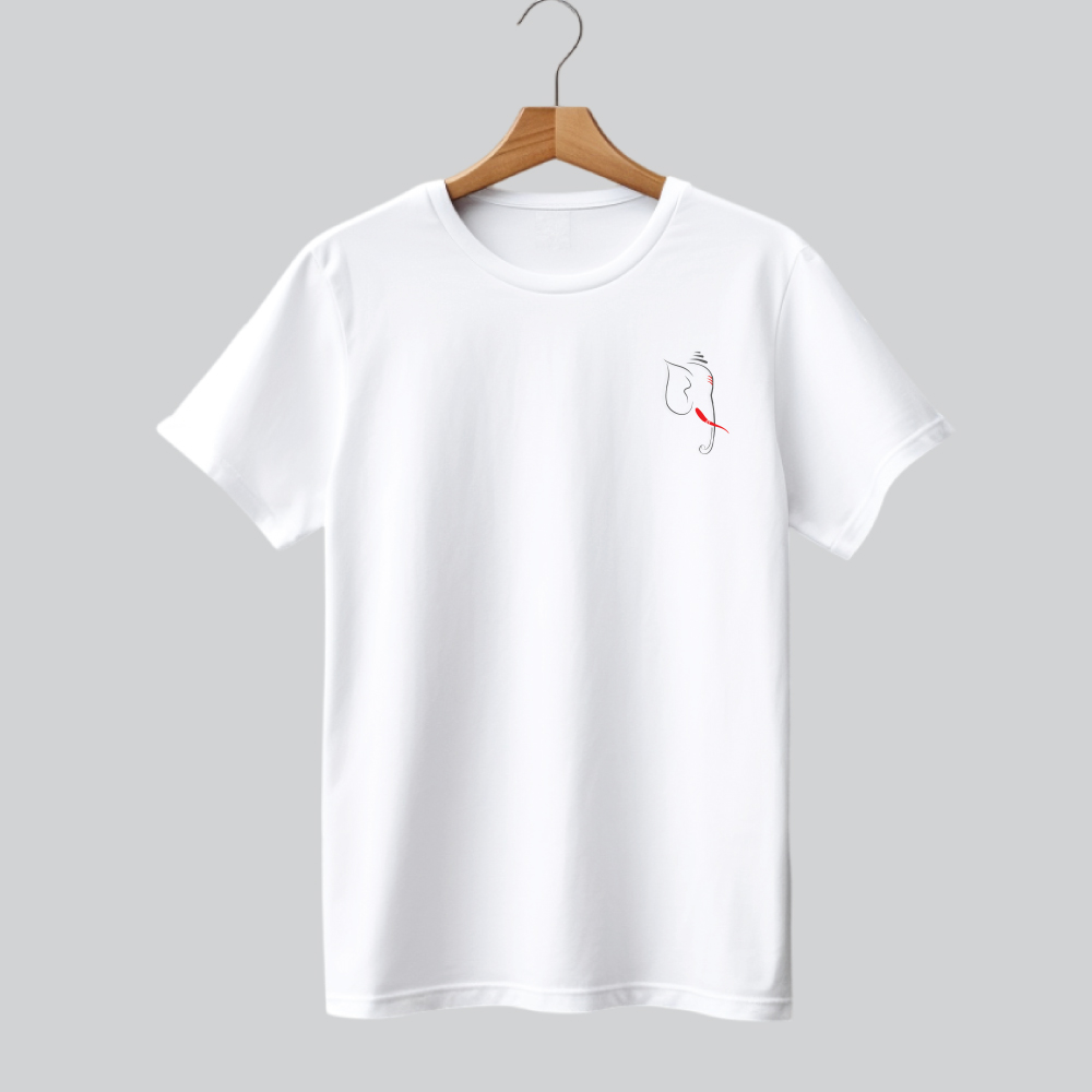 Graphic Art Cotton Vibes T-Shirt