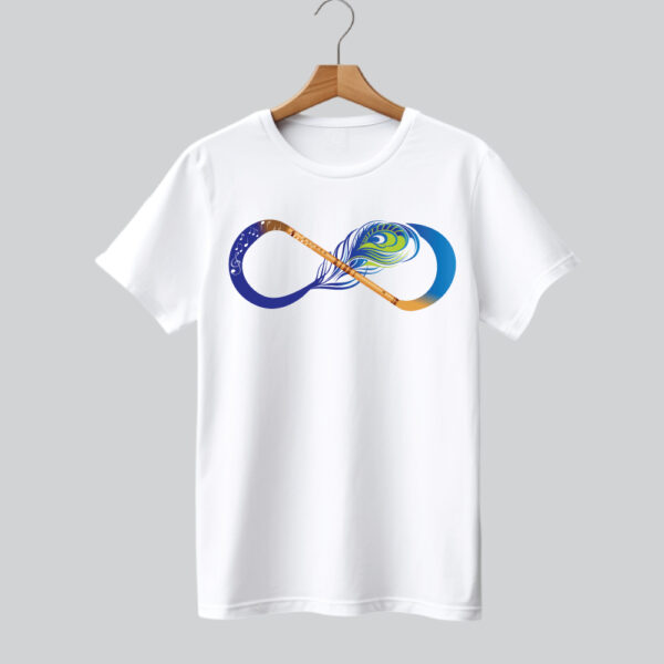 Cotton Printed Unisex Krishna Flute