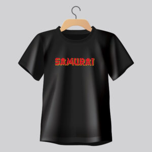 Men 100% Cotton Graphic Printed Round Neck Samurai Spirit – Be a Warrior, Not a Worrier Regular T-shirt - Image 4