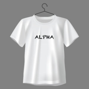 S3T Tees BETA? Nah, I’m ALPHA Round Neck Graphic Regular Fit T-Shirt | Cool Streetwear Look - Image 7