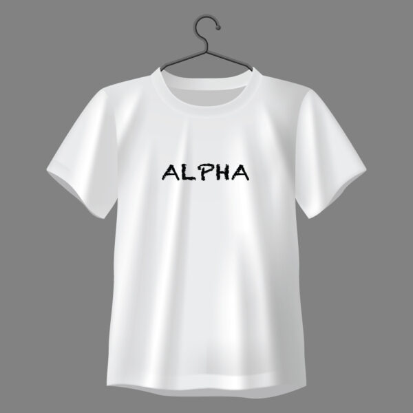 S3T Tees BETA? Nah, I’m ALPHA Round Neck Graphic Regular Fit T-Shirt | Cool Streetwear Look - Image 7