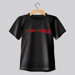 “Alpha Female” Graphic Regular Fit T-Shirt