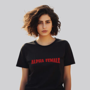 “Alpha Female” Graphic Regular Fit T-Shirt