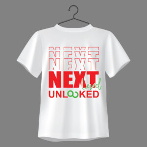 “Alpha Next Level Unlocked” Graphic Regular Fit T-Shirt